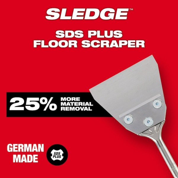 Milwaukee Tool 48-62-6046 Sds Plus Floor Scraper 4″