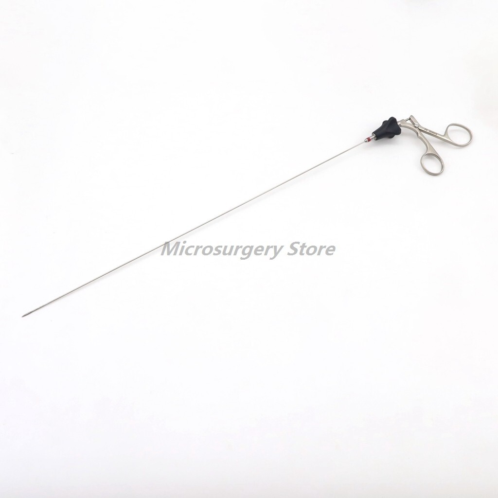 Φ1.6 ( 5 fr ) x 410 mm Single Action Sharp Head Semi Rigid Hysteroscopy Scissors