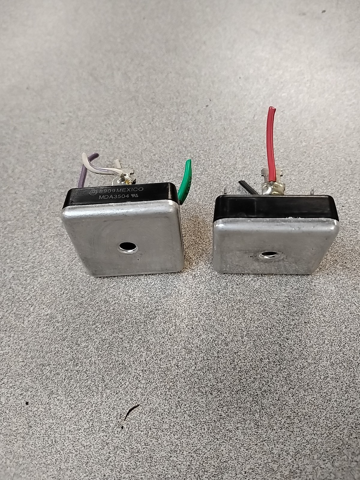 LOT OF 2: MDA3504 Bridge Rectifier Diode, 1 Phase, 35A, 400V