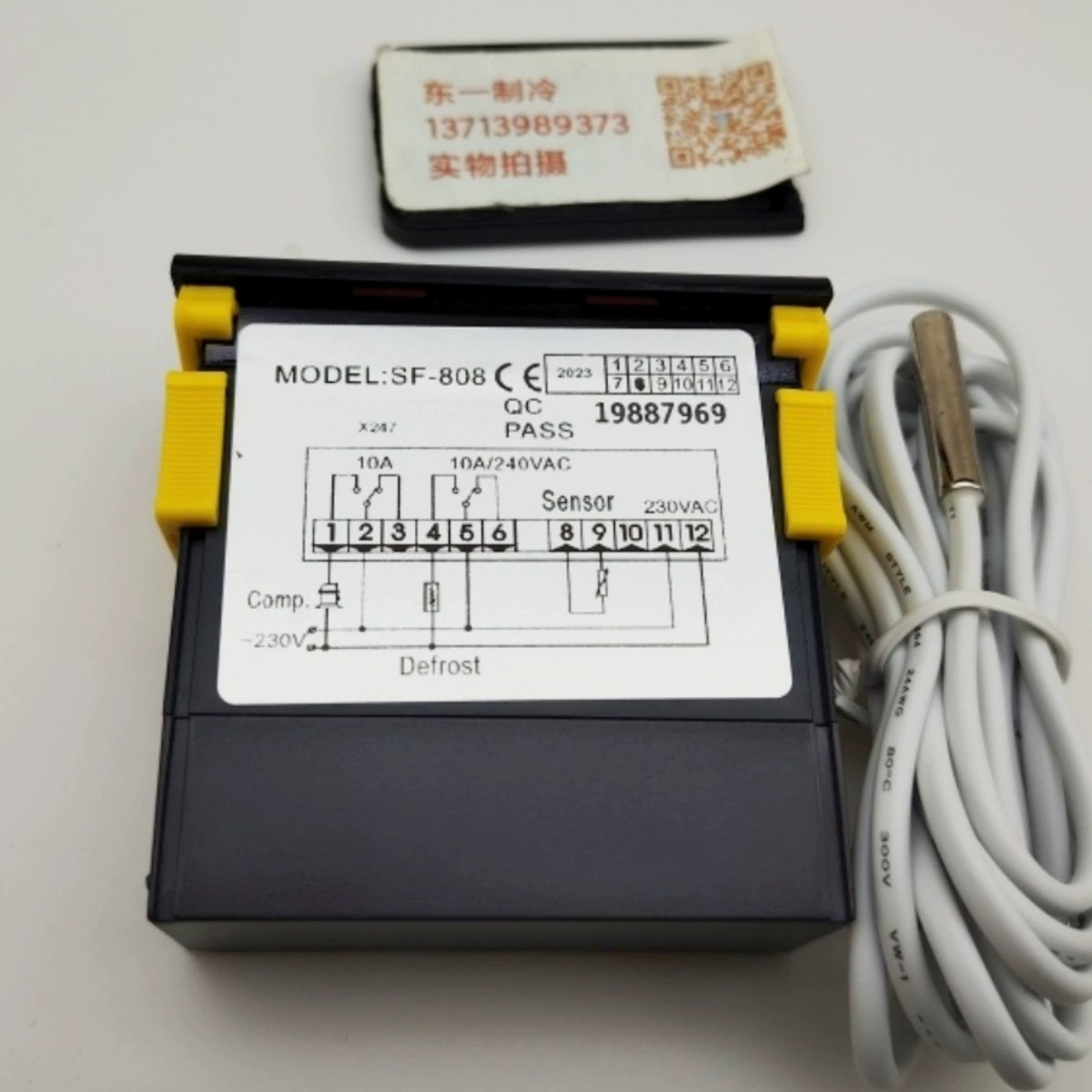 1PCS FOR SF-808 Display Refrigerator Electronic Digital Temperature Controller