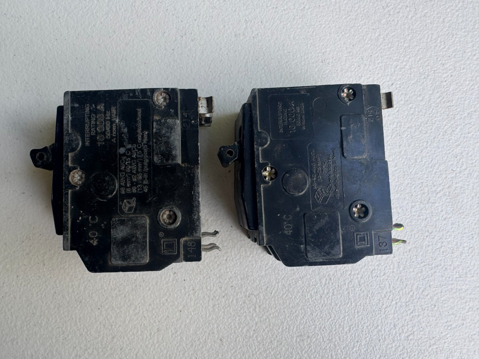 Square D QO260 60 A Miniature Circuit Breaker