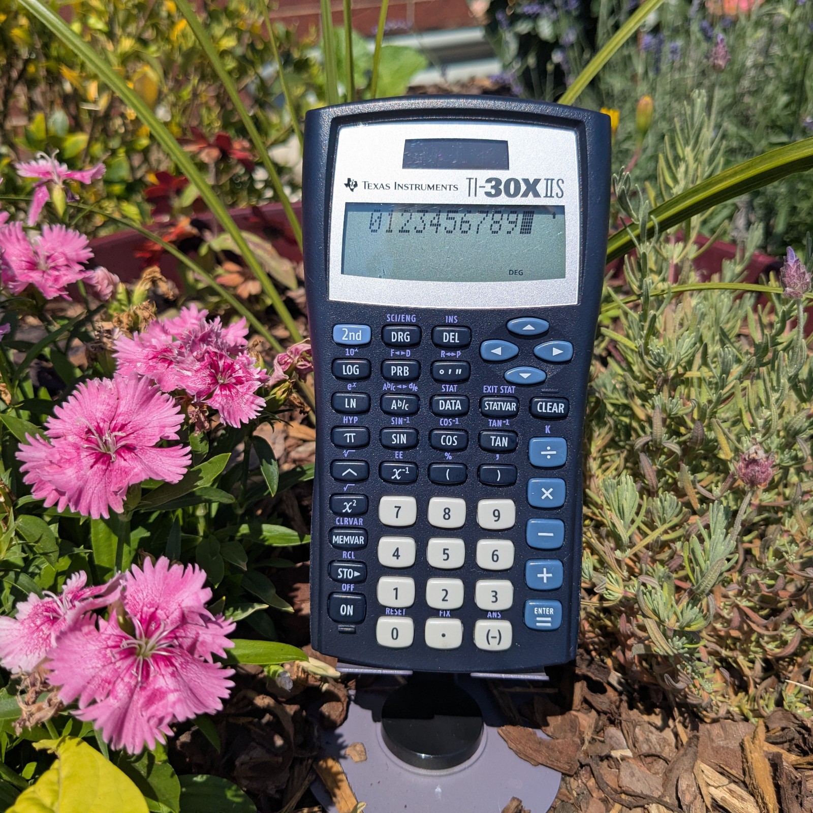 Texas Instruments TI-30XIIS Scientific Calculator w/ Cover – Tested
