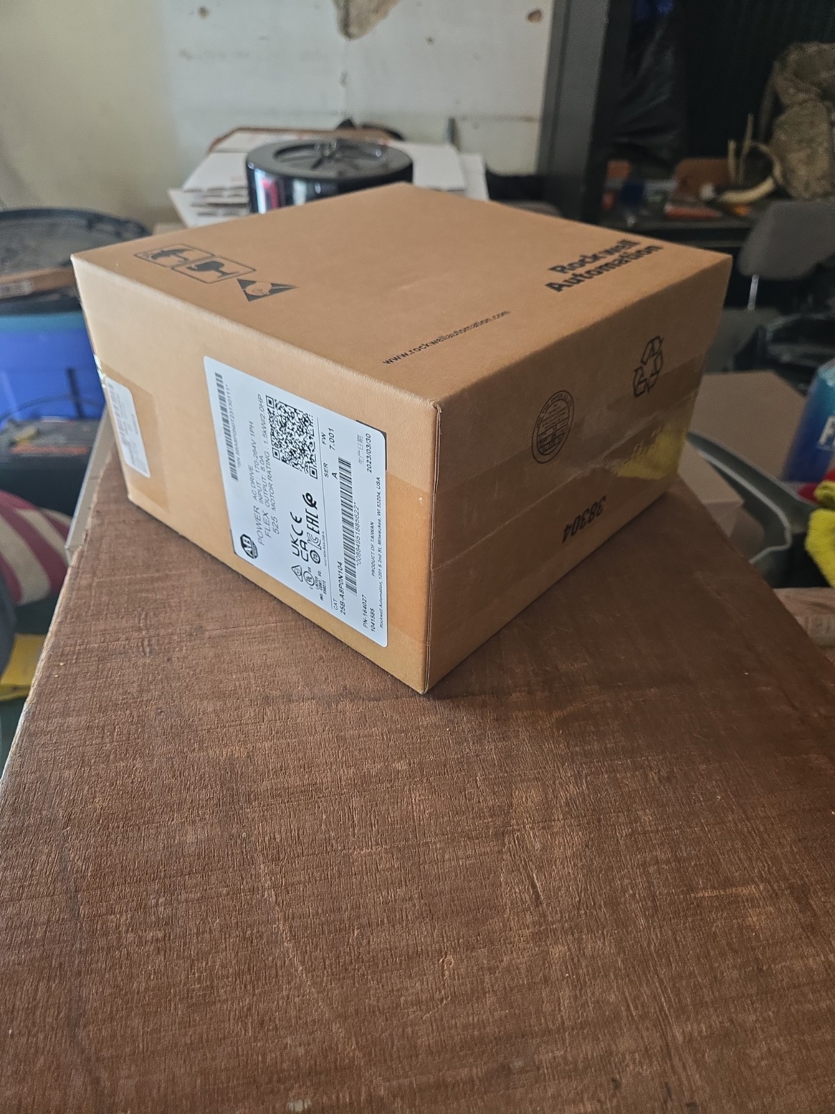 NEW Sealed Allen-Bradley 25B-A8P0N104 PowerFlex 525 1.5kW 2Hp AC Drive AB