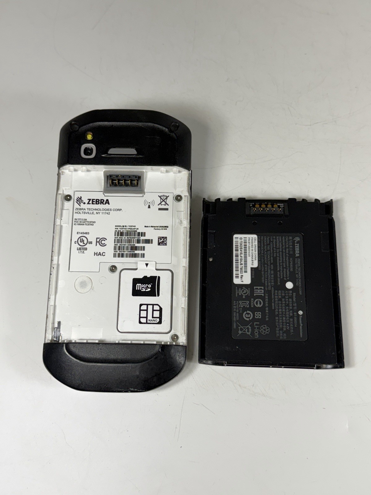 Zebra TC56 Enterprise-Grade Mobile Computer – TC56CJ-1PAZU4P-25 – UNTESTED/AS-IS