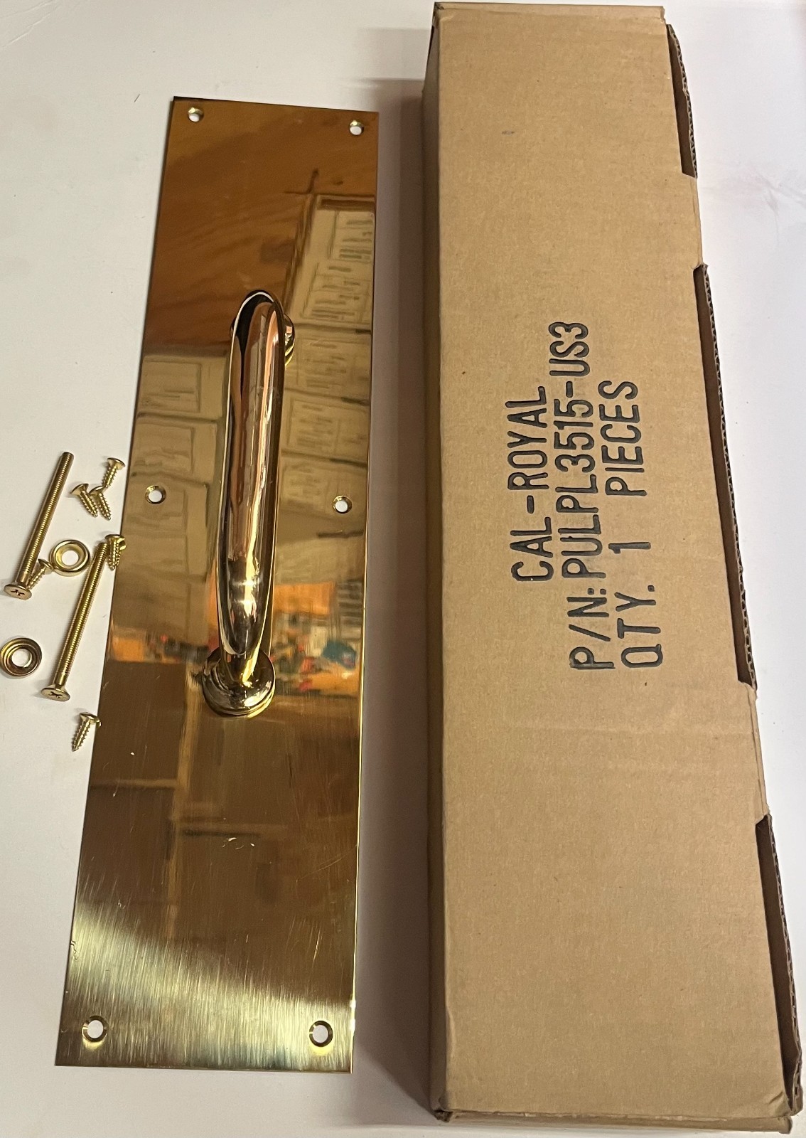 Cal-Royal PULPL3515 Pull plate US3