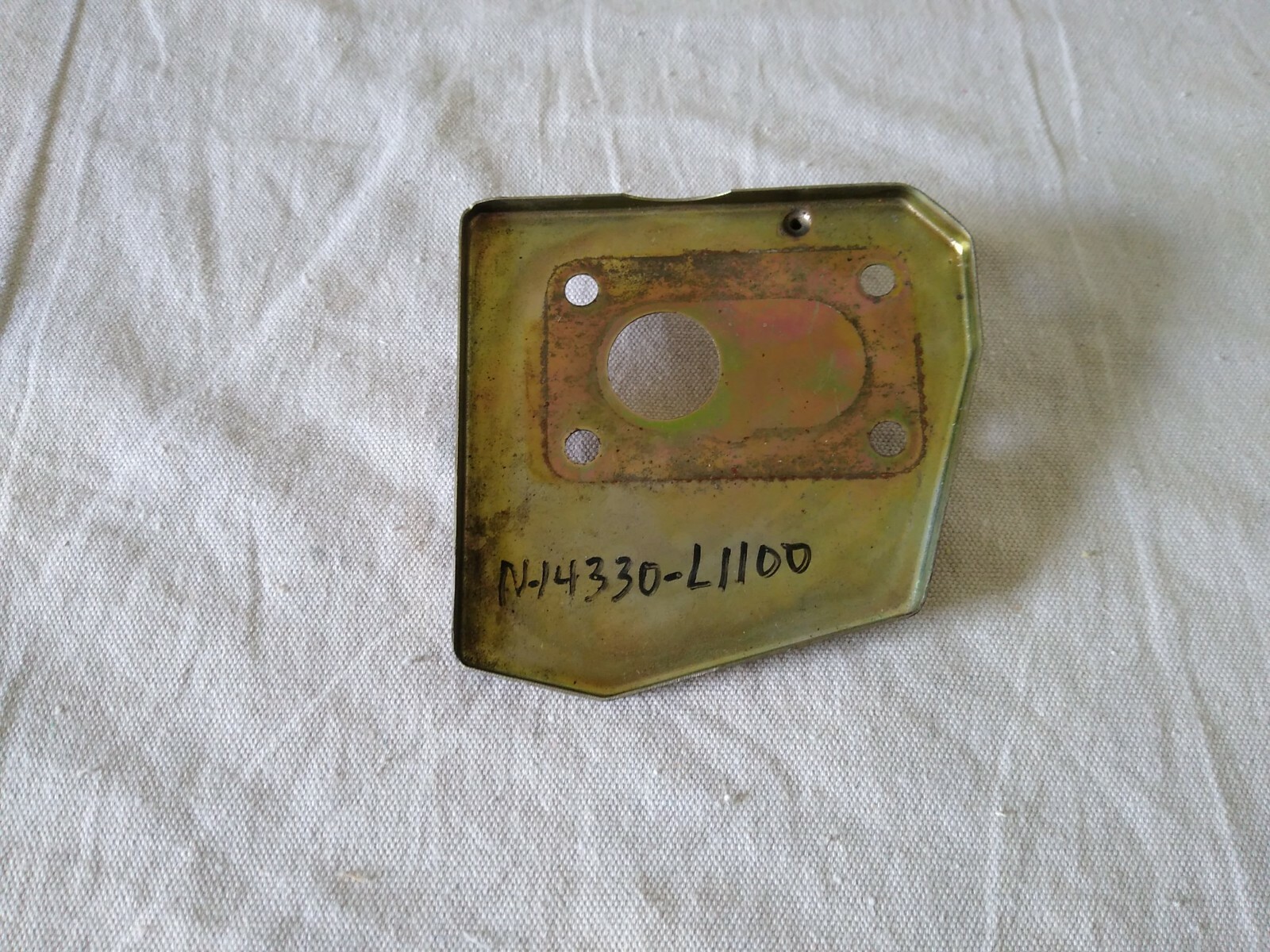 TCM Nissan Forklift Exhaust Plate Mount N-14330-L1100