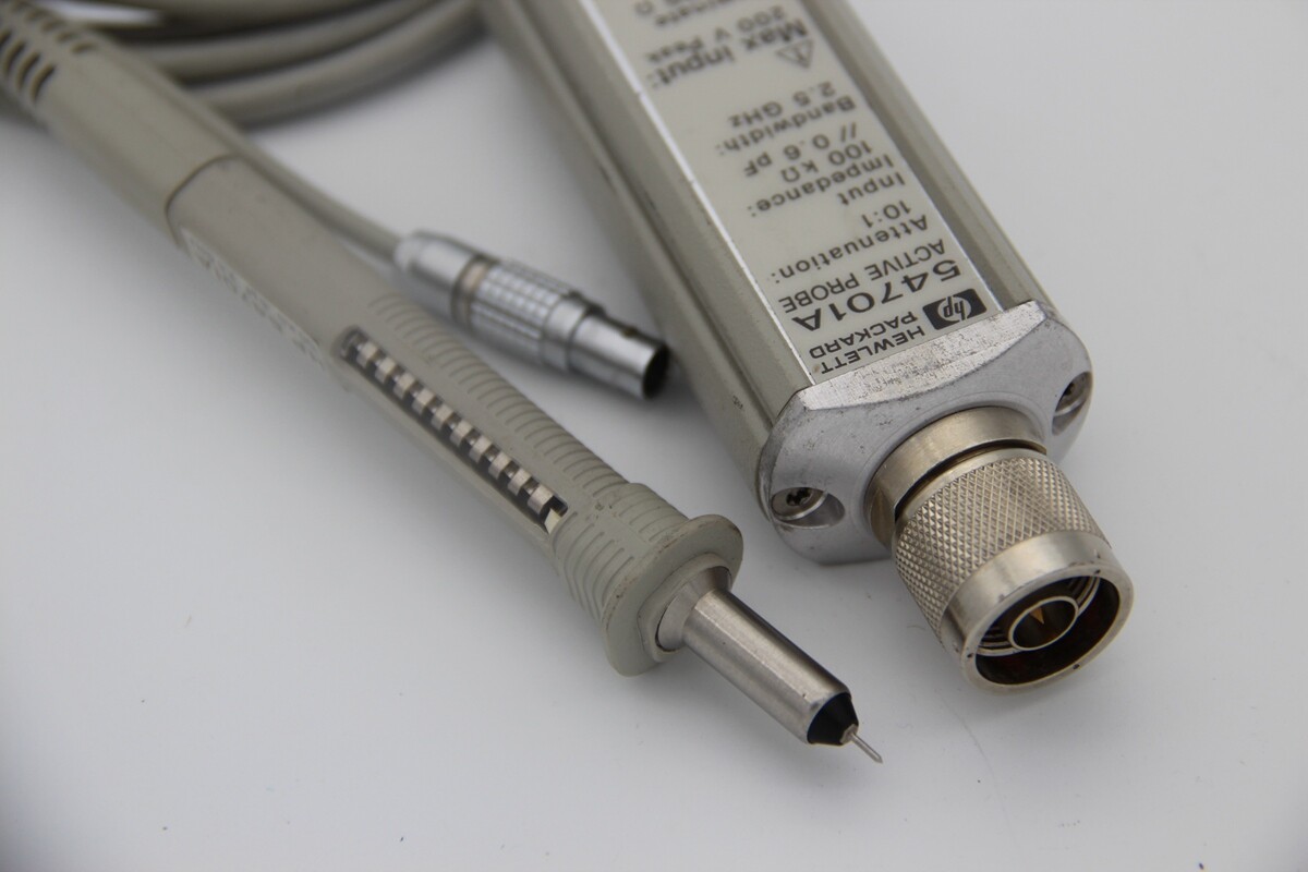 HP Agilent 54701A Oscilloscope 2.5 GHz 0.6 pF Active Probe Tested