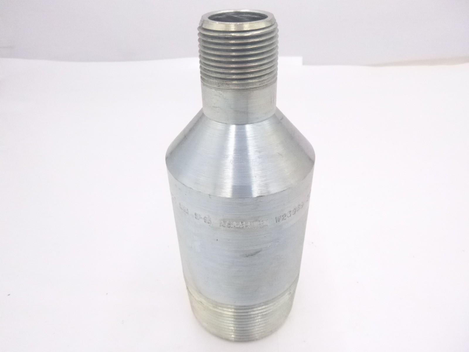 Swage Nipple 2-1/2″ x 1″ Schedule 80 Concentric Thread Both End A234 WPBN SP95