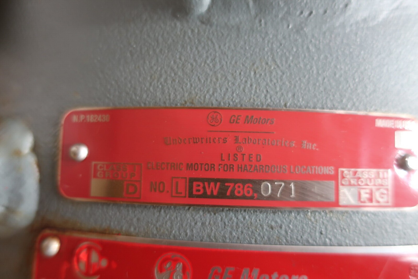 Ge 5BY555XD804A802 Kinamatic Dc Motor Cd288atdy 7.5hp 1750rpm 120v-dc