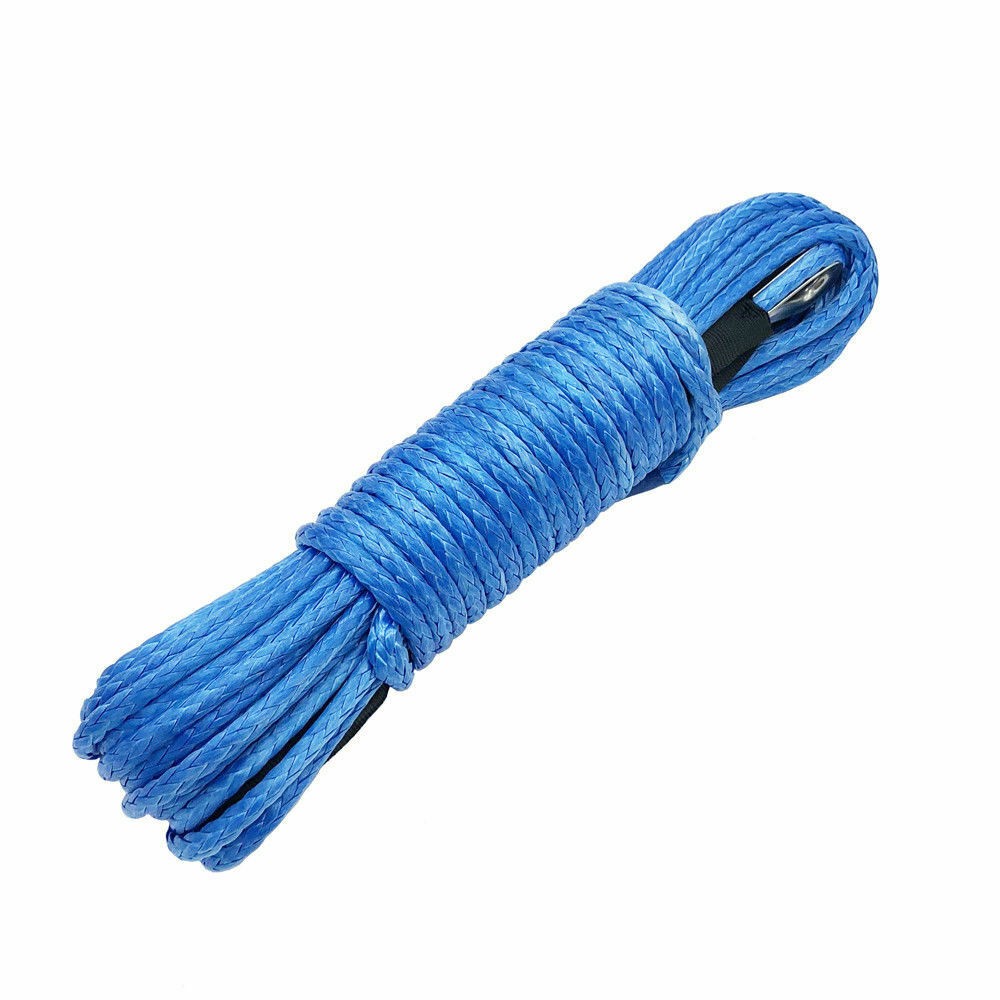 1/4″ 50″ 10000LBS Synthetic Winch Rope Line Recovery Cable SUV ATV UTV w/ Sheath