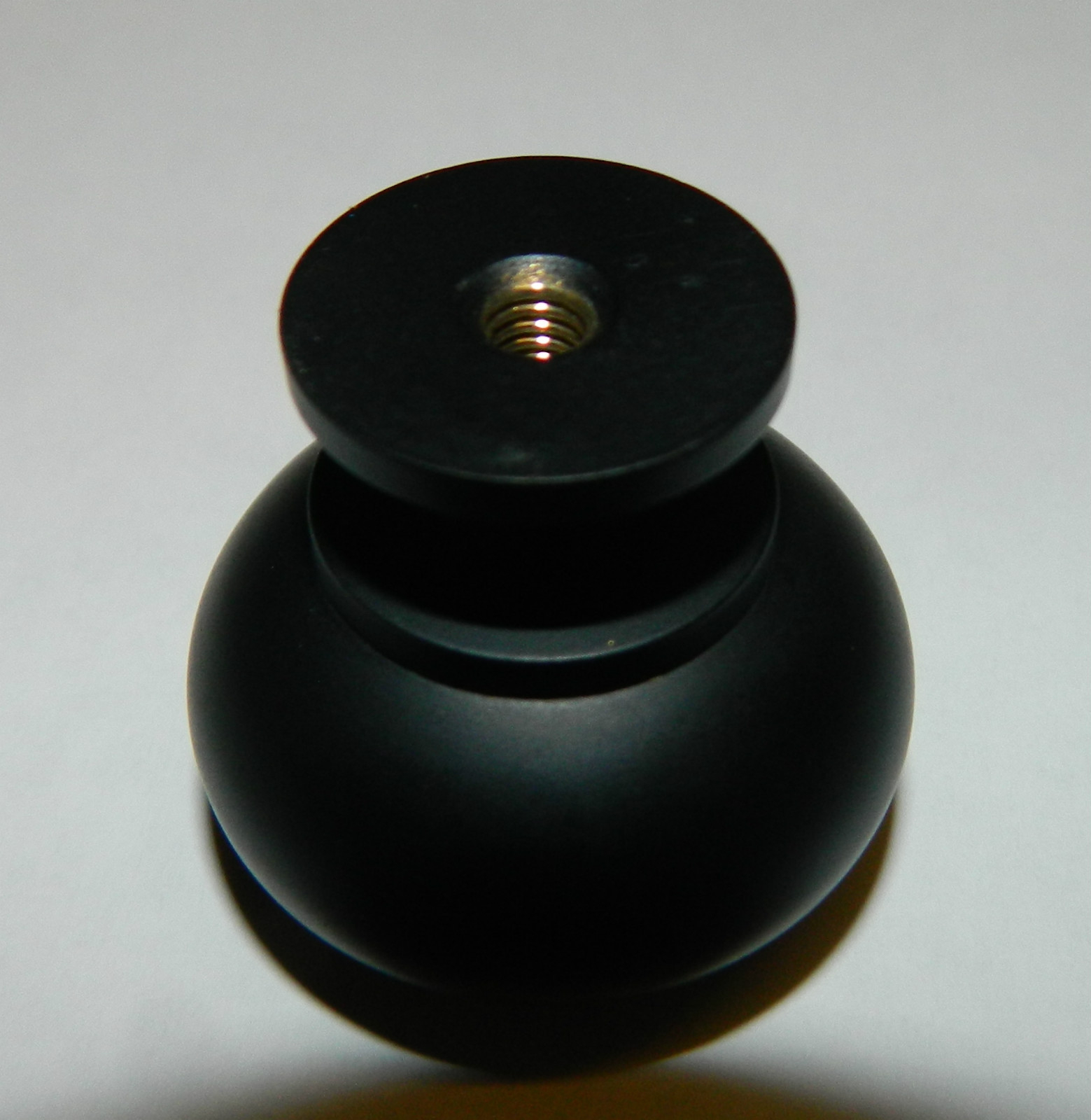 (25) NO NAME BRASS BLACK COATED cabinet DOOR drawer PULL KNOBS knob (no screws)