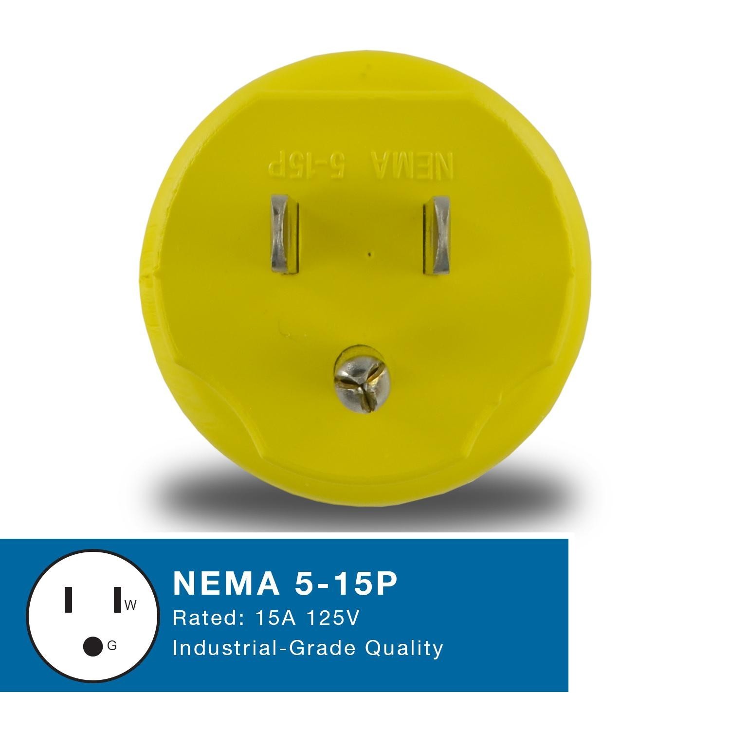 Conntek 30222-YW Plug Adapter NEMA 5-15P to L5-30R