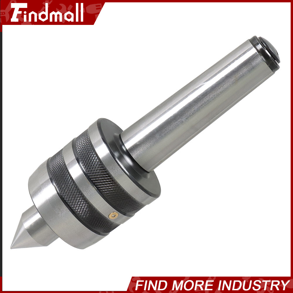 Findmall MT4 Live Center Morse Taper 4MT Triple Bearing Lathe Medium Duty CNC