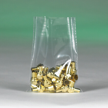 4 x 7″ Clear Flat Open Top Poly Bags 2 Mil Plastic Baggies 1000/Pack