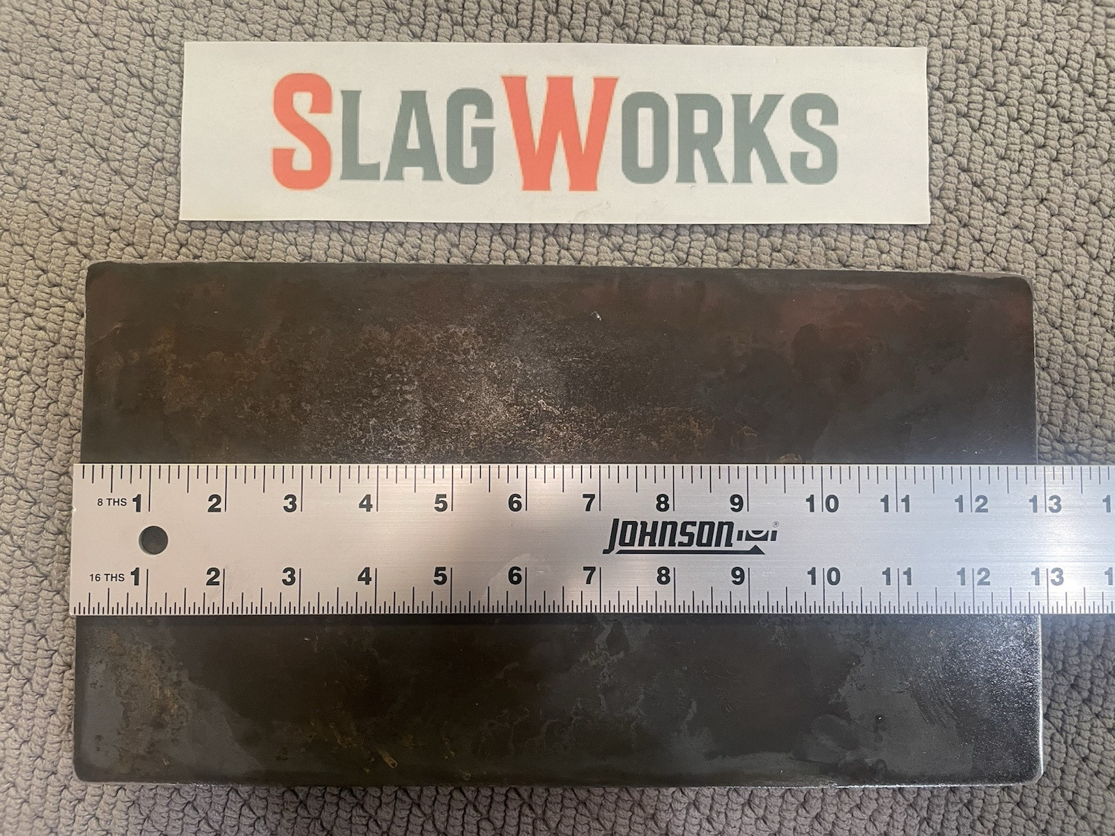 1/4x7x13 inch steel plate 7”x13” A36 Hot Roll Flat .25″ Thick
