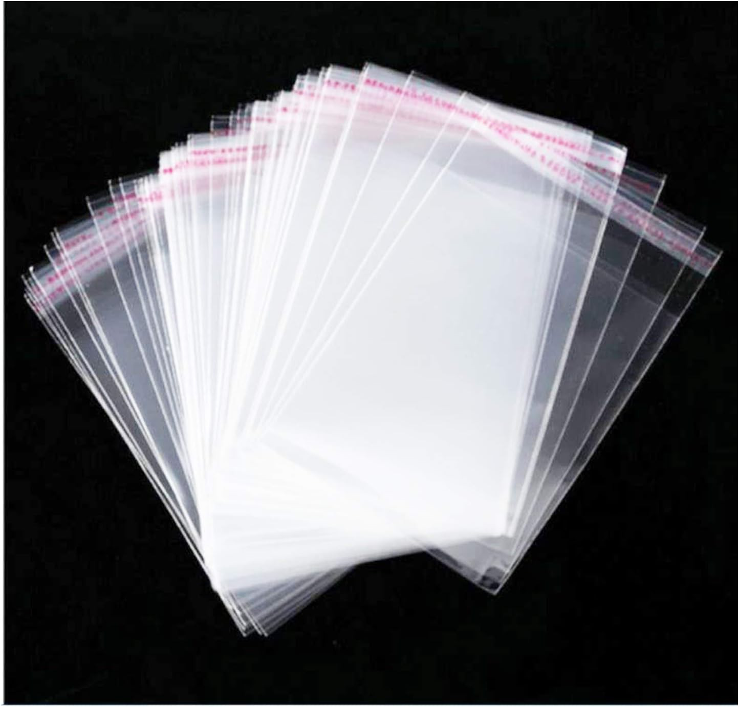 Self Sealing Cellophane Bags Self Adhesive,3X4 Inches Clear Resealable Cellophan