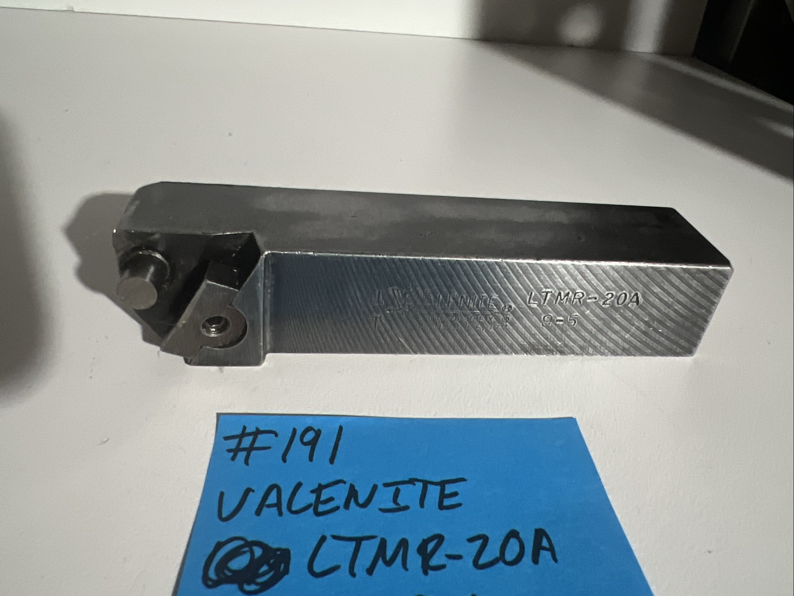 valenite LTMR-20A Indexible Carbide Lathe Toolholder 6”OAL 1.125-1.25Shank Turni