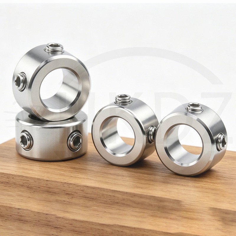 Stainless Steel Shaft Collar Solid Steel Metric Clamp Collars ID 5mm To 50mm