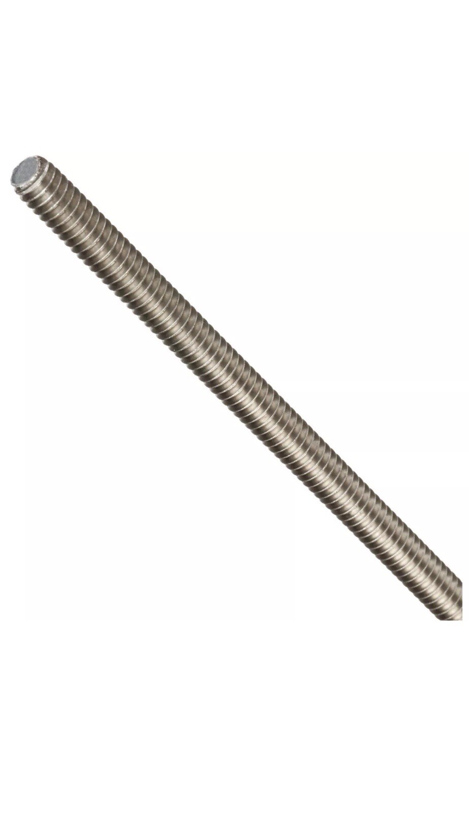 (LOT OF 12) 316 Stainless Steel 1″-8 X 18” All Thread Rod, Fully Threaded