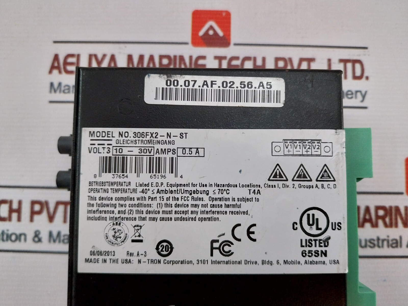 N-tron 306fx2-n-st Ethernet Switch 10-30v 0.5a