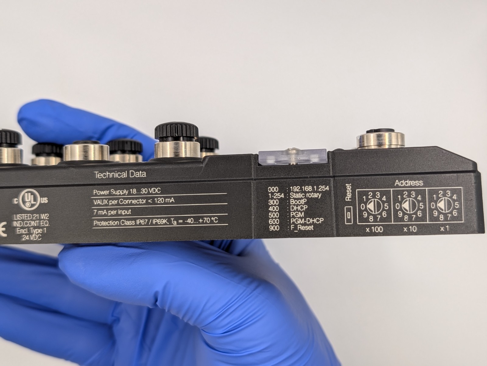 TURCK TBEN-LG-16DXP 6814068 Multiprotocol Ethernet I/O Module 16 Digital Inputs