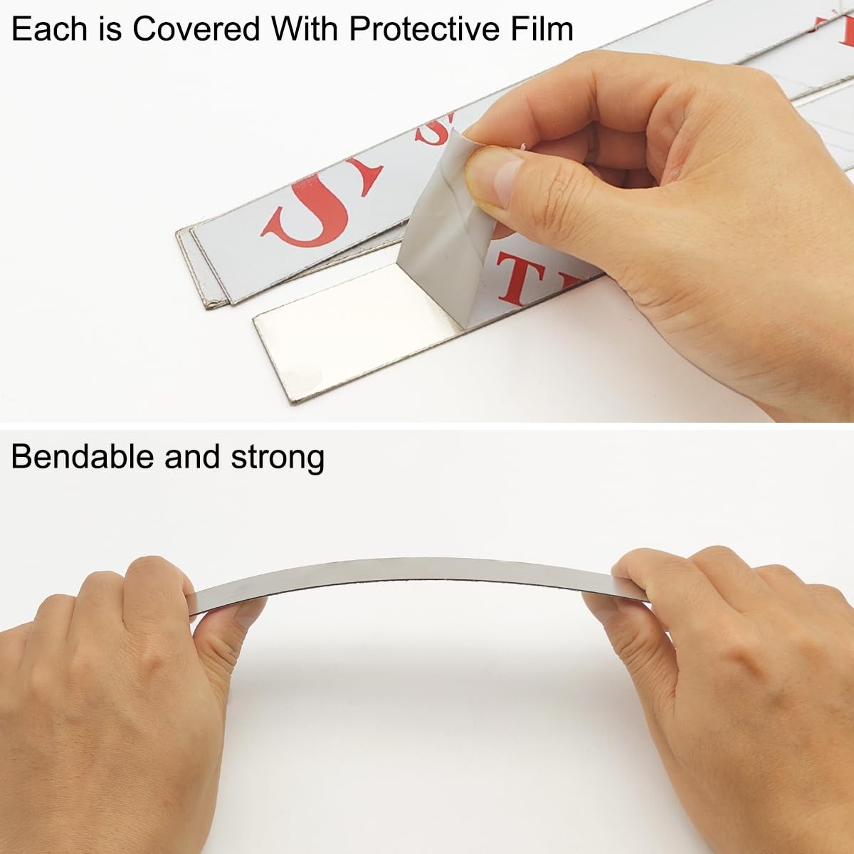 10 Pcs Sheet Metal Strips,12» Length,1» Width, 0.02» Thickness,Thin Flat Meta