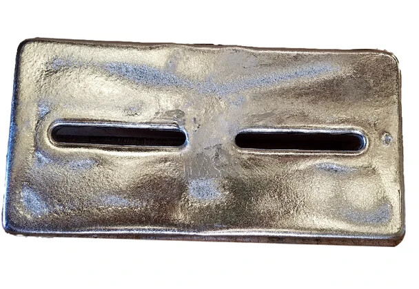 Divers Dream Plate Zinc Anode – Bolt-on .5 inch X 6 inches X 12 inches