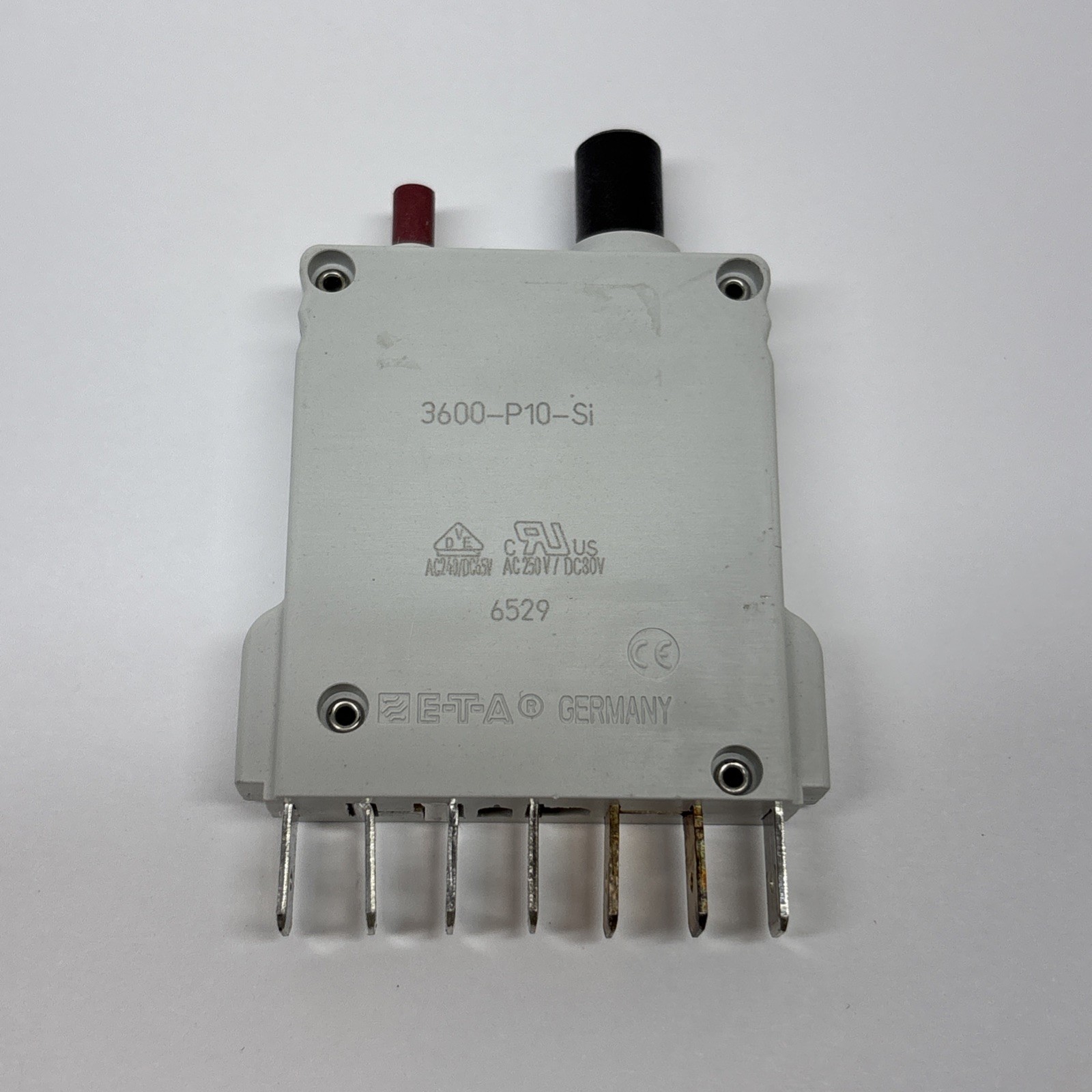 E-T-A Magnetic 3600-P10-Si AC250V DC80V Thermal Magnetic Circuit Breaker