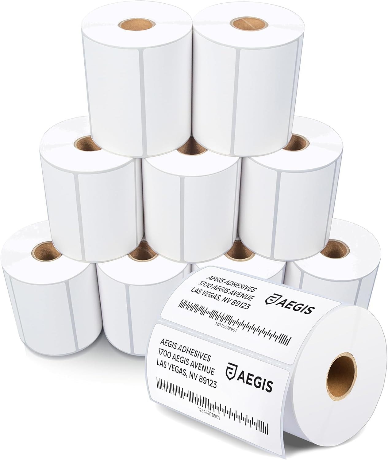 3.5″ x 1.5″ Direct Thermal Labels – 9000 Count for Zebra & Rollo Printers
