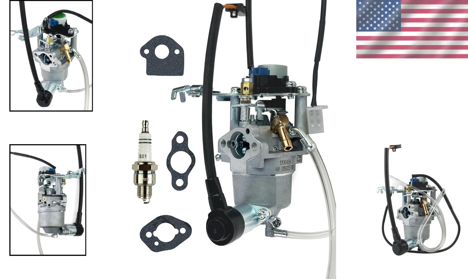 OEM Carburetor for Champion 2500W Inverter Generator – Complete Replacement Kit