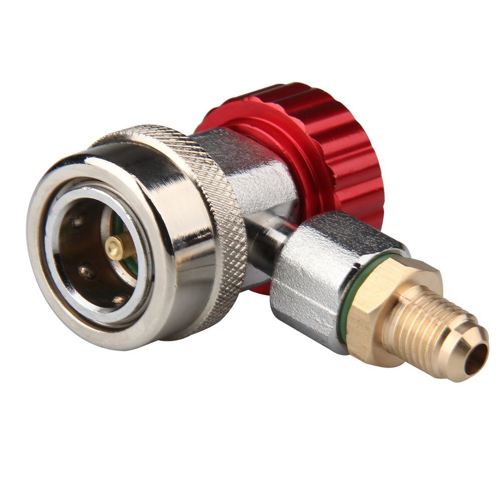2PACK Quick Connector Adapter Coupler Auto A/C Manifold Gauge Low/High HVAC