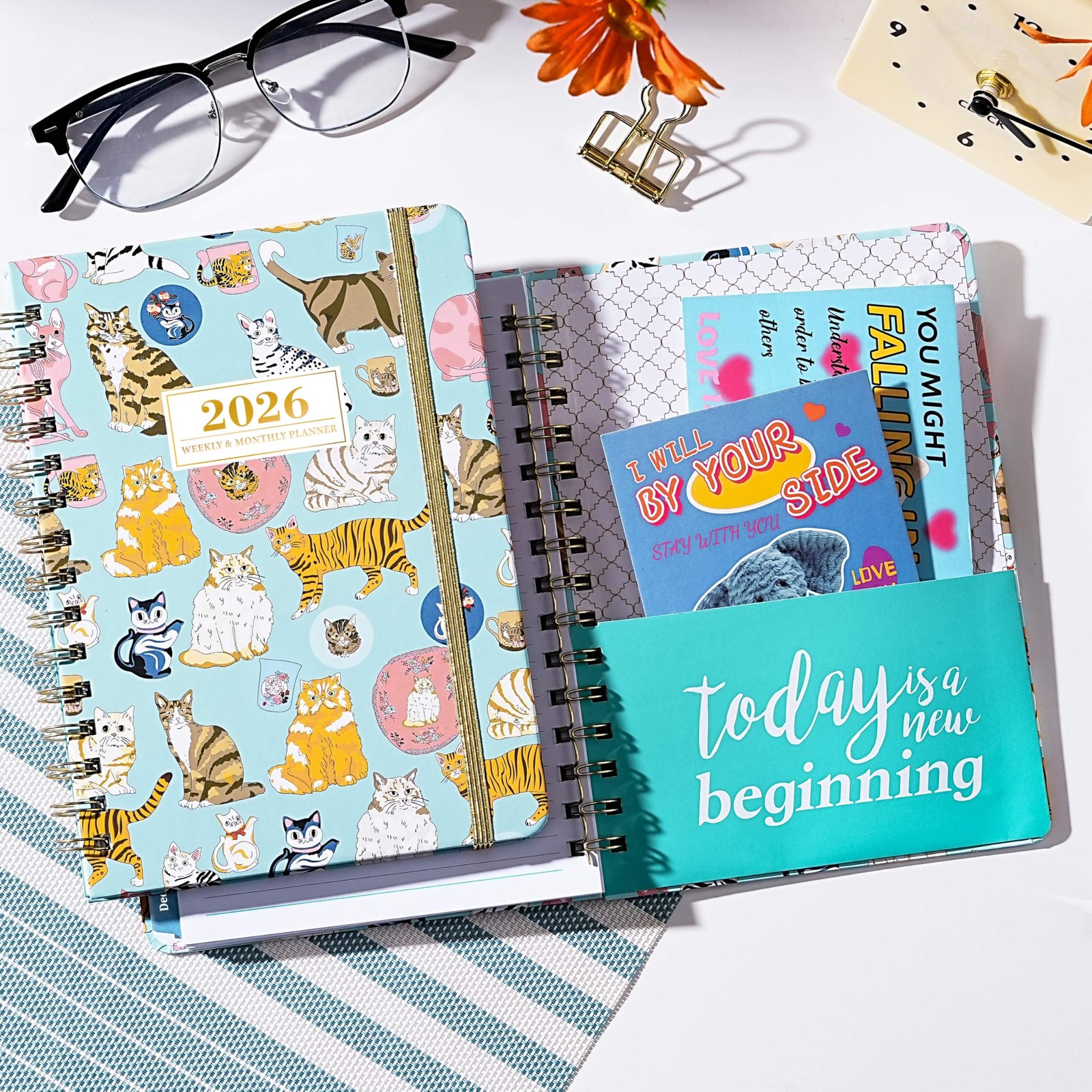 2026 Planner – 2026 Cats Planner Weekly and Monthly, January 2026 – December …