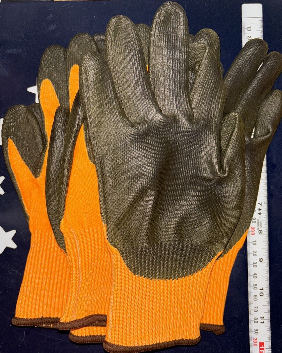3 Pair PIP G-Tek PolyKor 703COPB Size: 9/L Cut Resistant Work Gloves 3 Pair