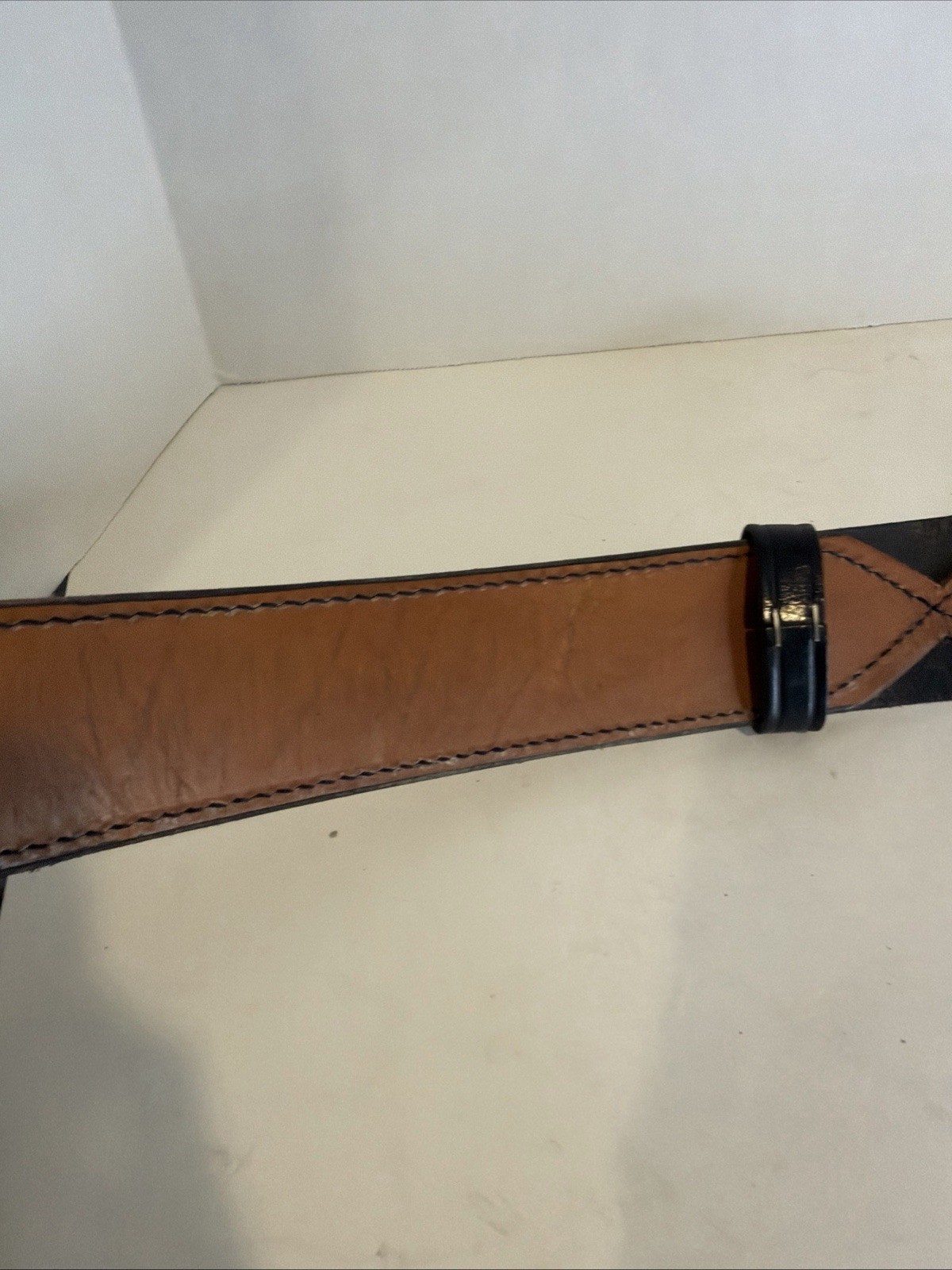 Safariland MDL 88 H87 Duty Belt W/ Ammo Clip Pouch 78HV F87 Size 38 Holster Belt
