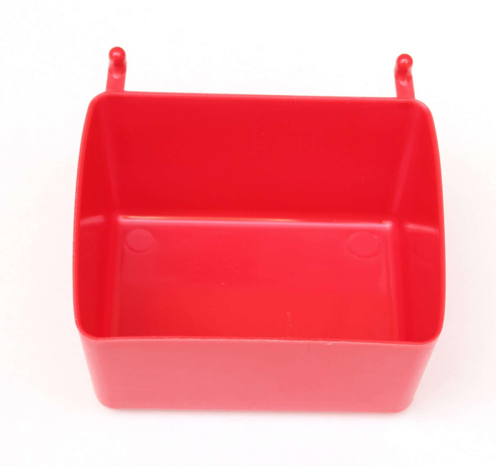 Small Plastic Pegboard Storage / Part Bins – Black Pink Orange Red or Yellow