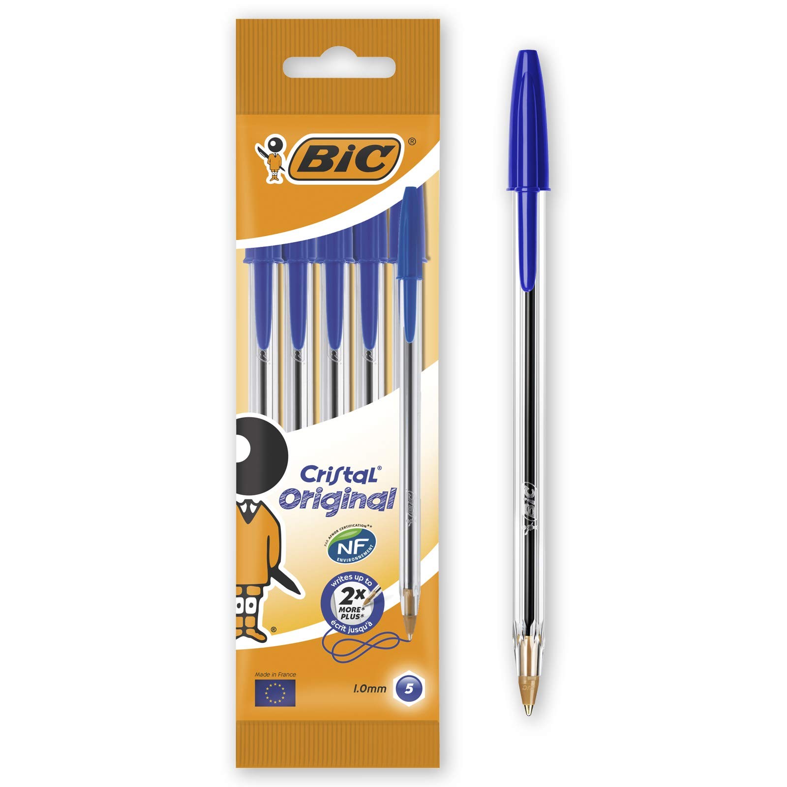 BIC Cristal Original Ballpoint Pens Medium Point (1.0 mm) Office Product