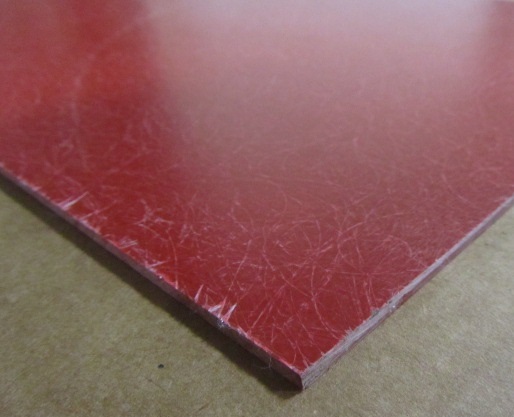 GPO3 Electrical Red Fiberglass Sheet 1/8″ Thick x 12.0″ Wide x 24.0″ Long