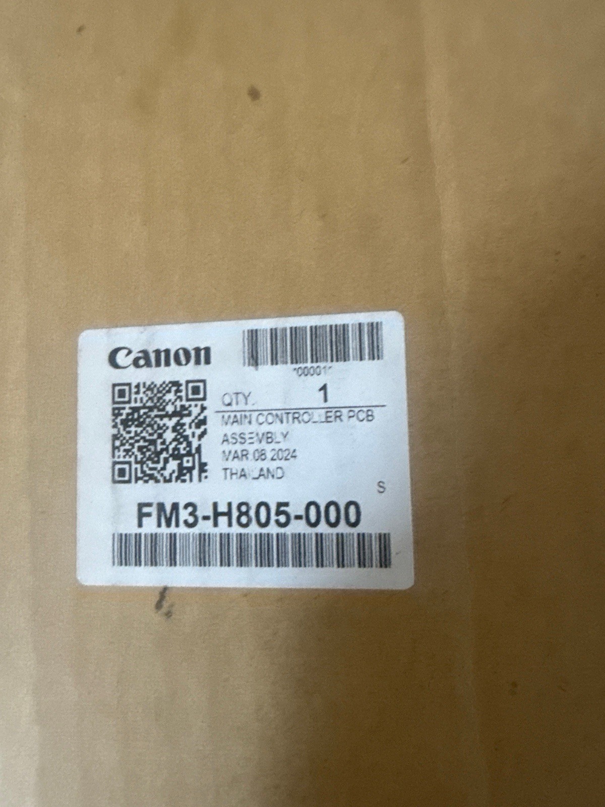 Canon Main Controller PCB Assembly FM3-H805-000 OEM iR ADV DX C3900 (L5)