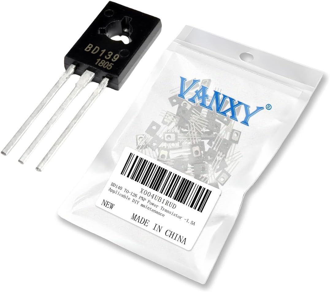 BD139 NPN Power Transistor Triode TO 126 Package 1.5A 80V 50pcs D Style: BD139