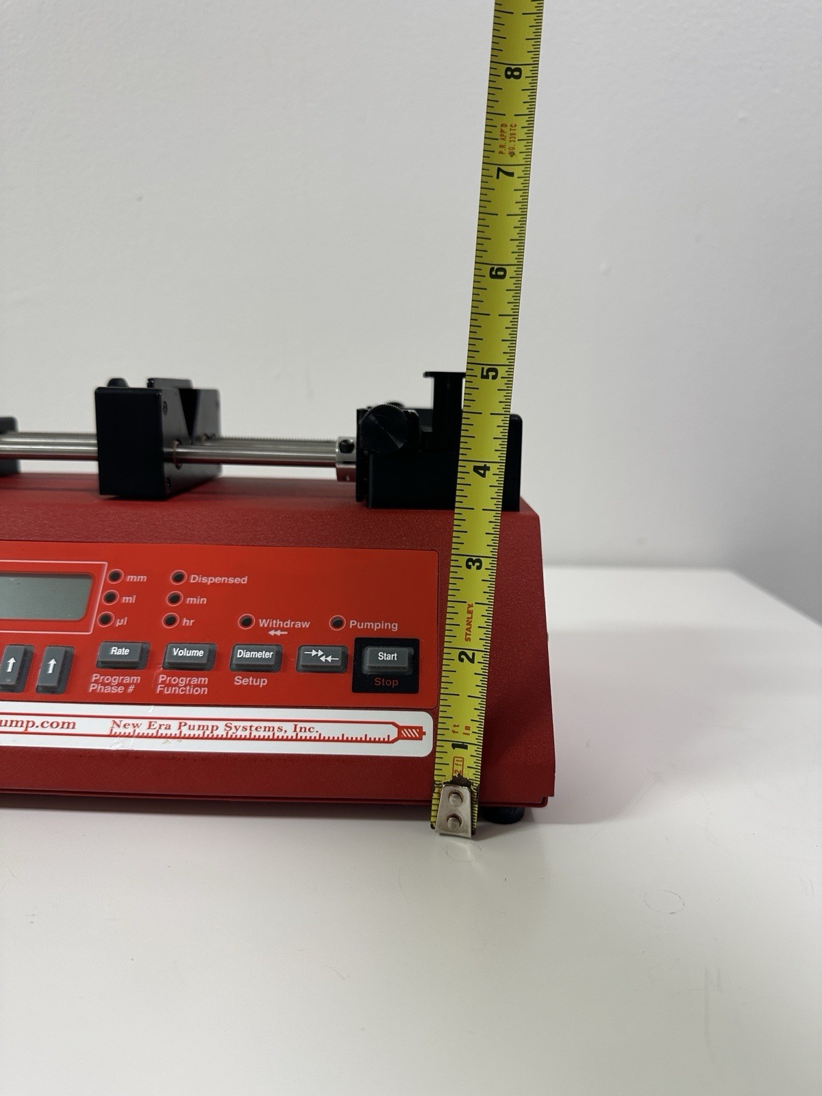 New Era Pump Systems | Single Syringe Pump NE-1000 | Holds Syringes up to 60mL