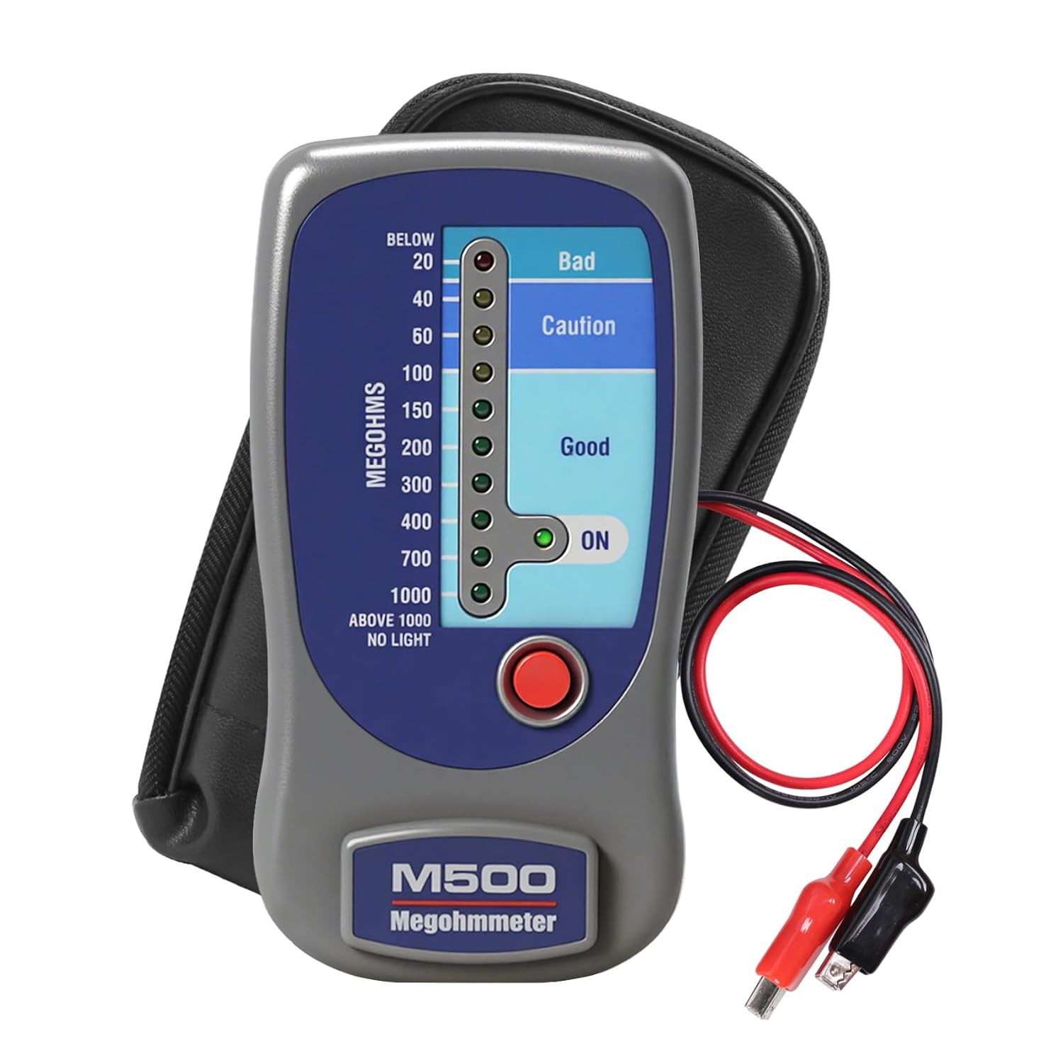 M500 Megohmmeter Compatible with Supco, 1000 Megohms for HVAC Testing | Compatib
