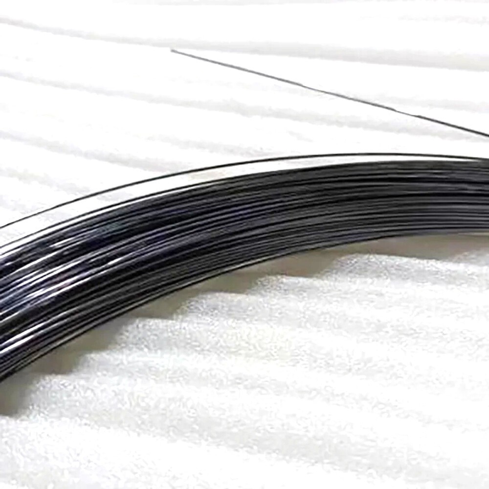 1 Meter Black Nichrome Wire 0.1-8mm Nitinol Super Elastic TiNi Nickel / Titanium