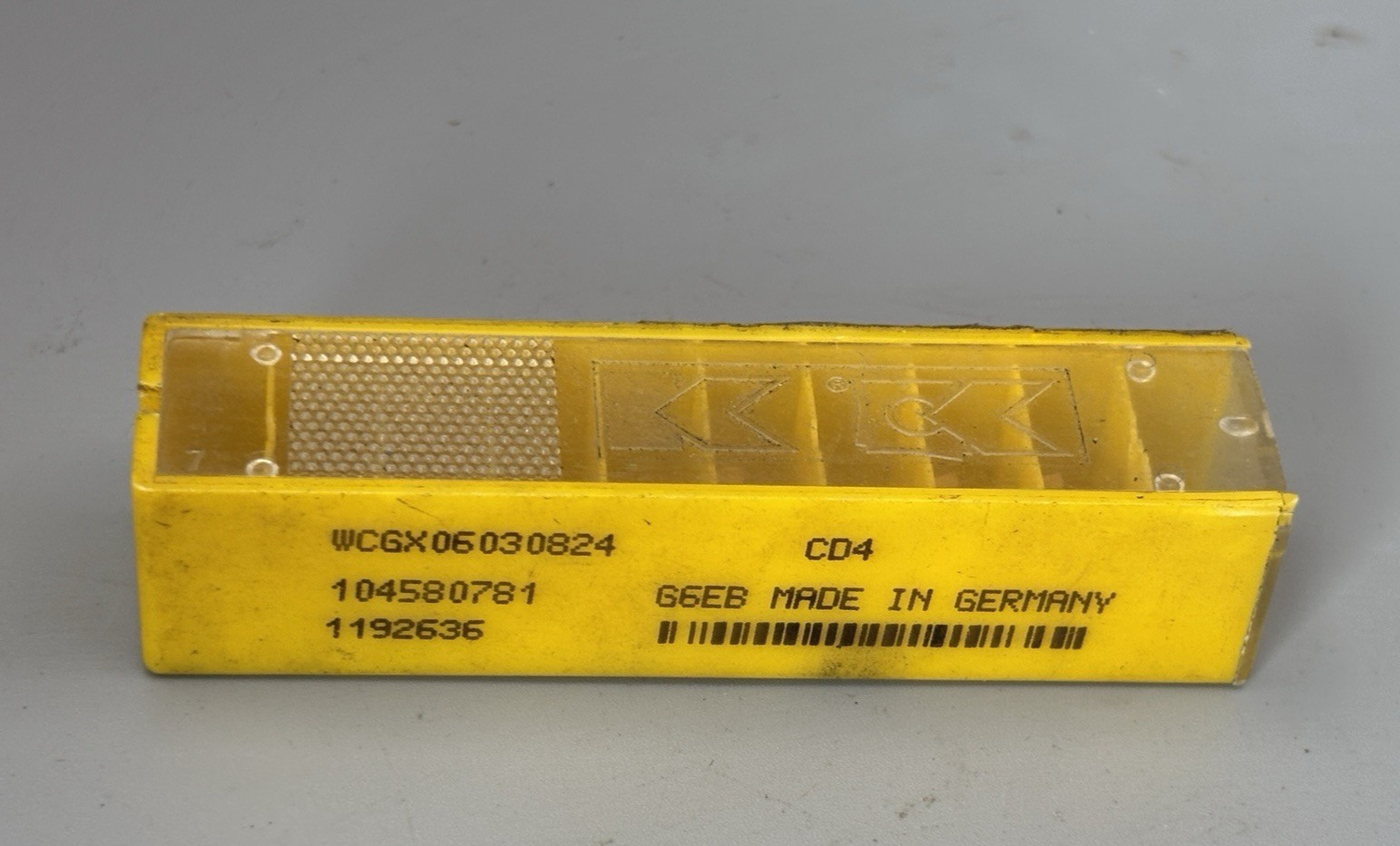 Kennametal Hertel WCGX 06030824 CD4 Carbide Drill Inserts HTS (Box of 10)