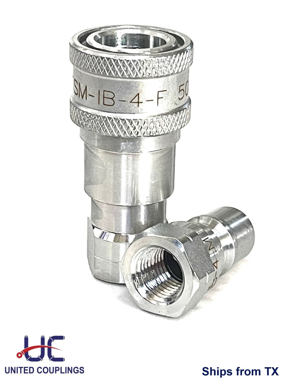 1/4″ NPT ISO 7241-1 Series “B” Quick Disconnect Hydraulic Couplings, Set of 10