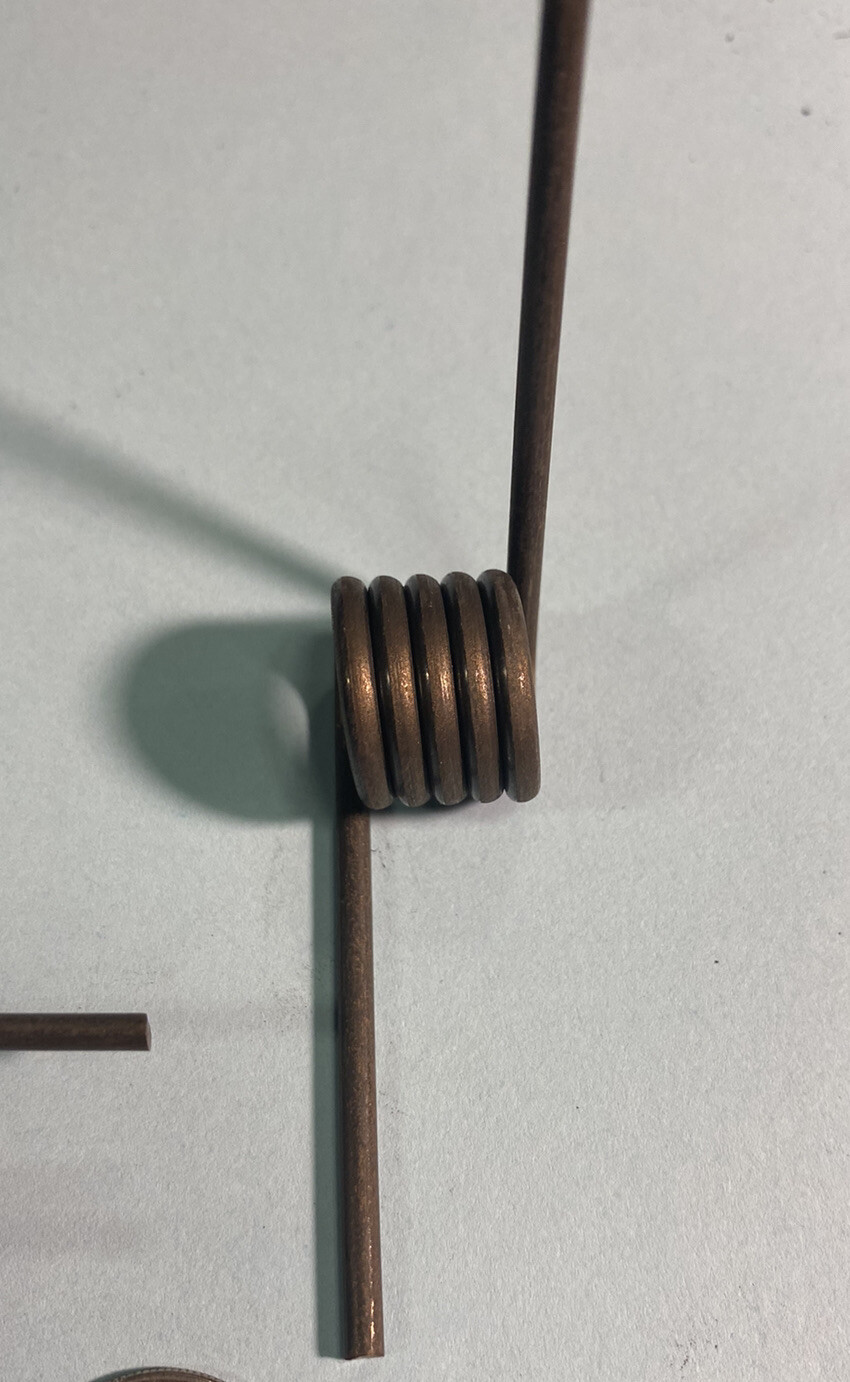 .097” Wire Torsion Spring Lot Of 4