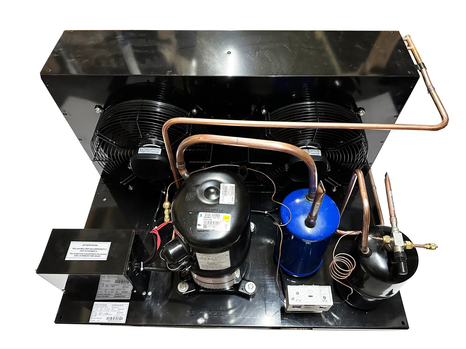 Outdoor QT AWS2512ZXN Condensing Unit 2-1/2 HP, Low Temp, R404A, 220V/1PH (USA)