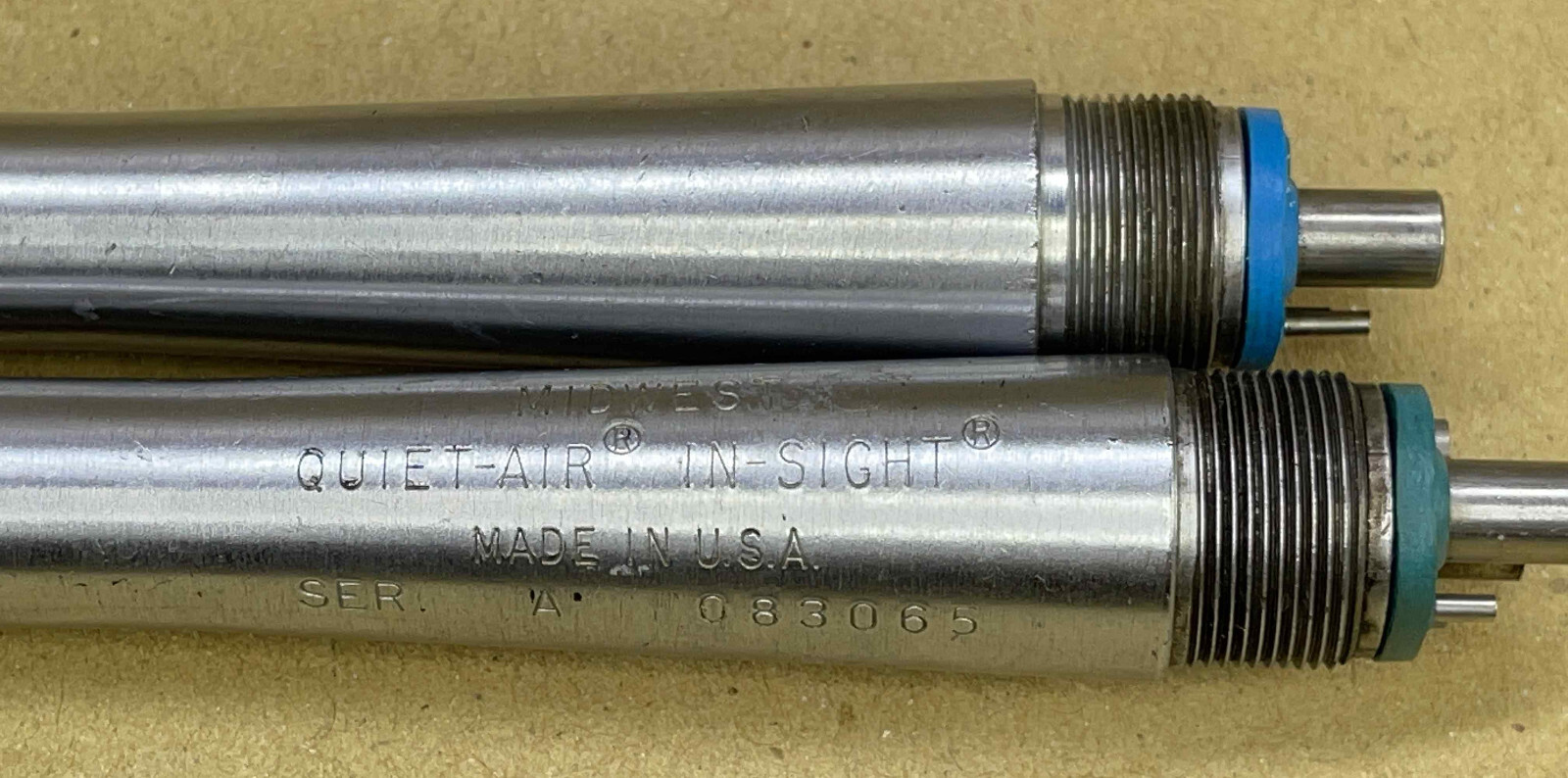 Lot of 2 MIdwest Quite Air / Insight Dental Handpieces