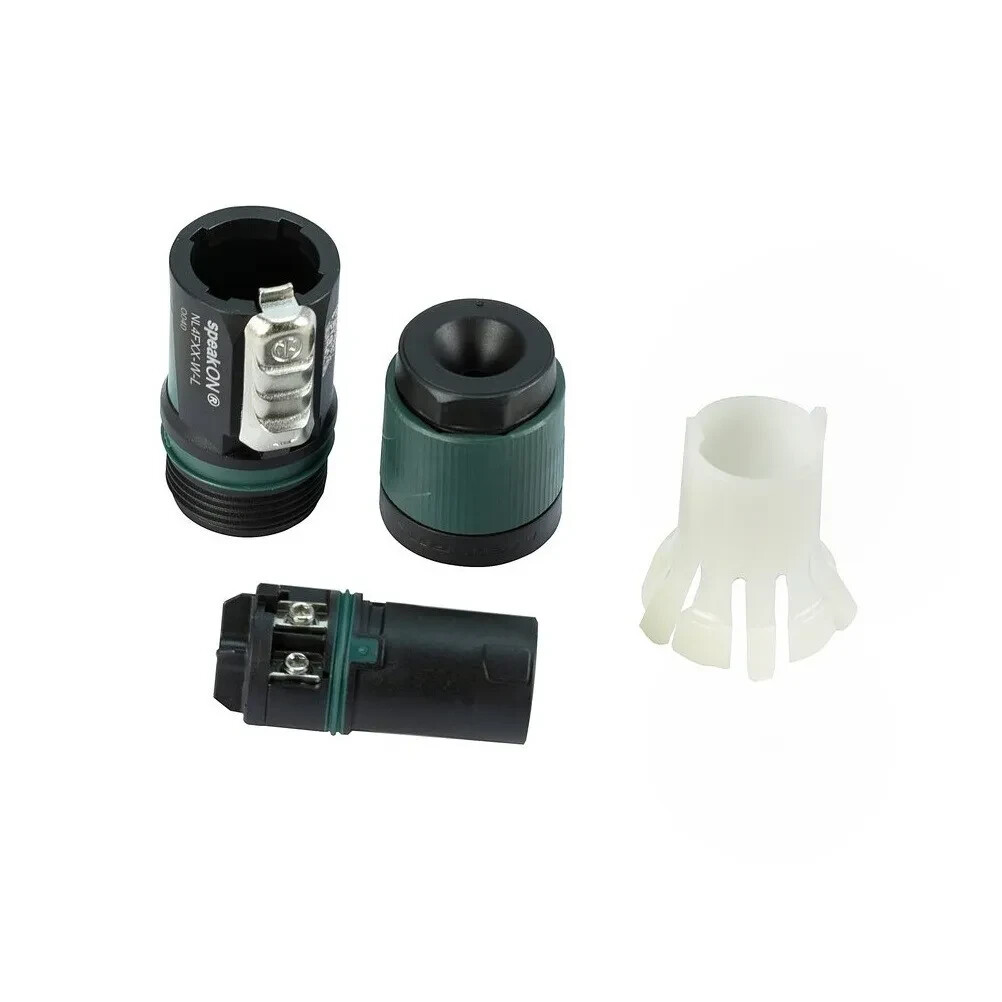 10x Pack Neutrik SpeakON NL4 4 Pole NL4FXX-W-S for Speakers