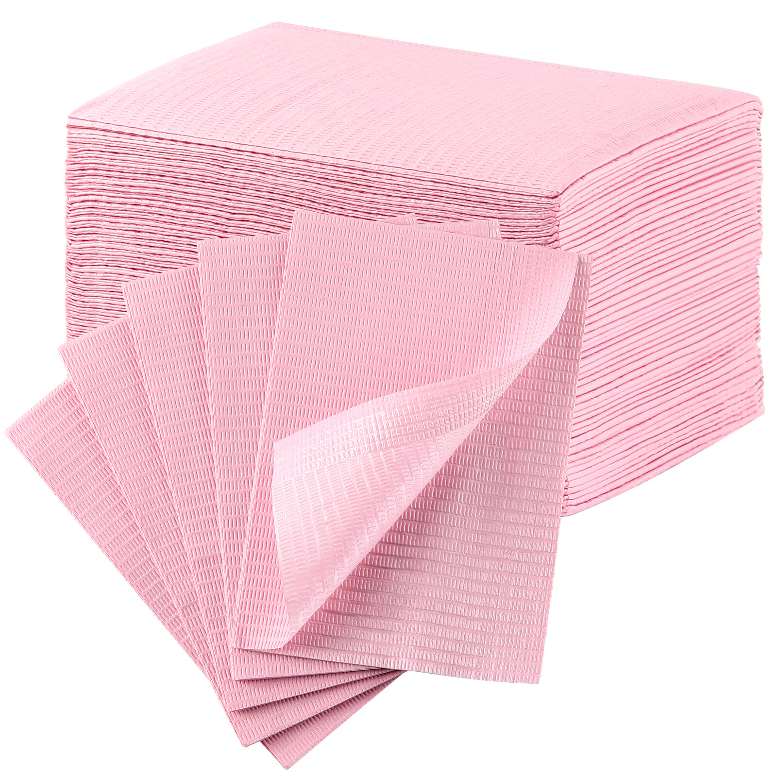 JMU Black Disposable Dental Bibs 13″x18″ 3-Ply Waterproof Tattoo Towel 50-500pcs