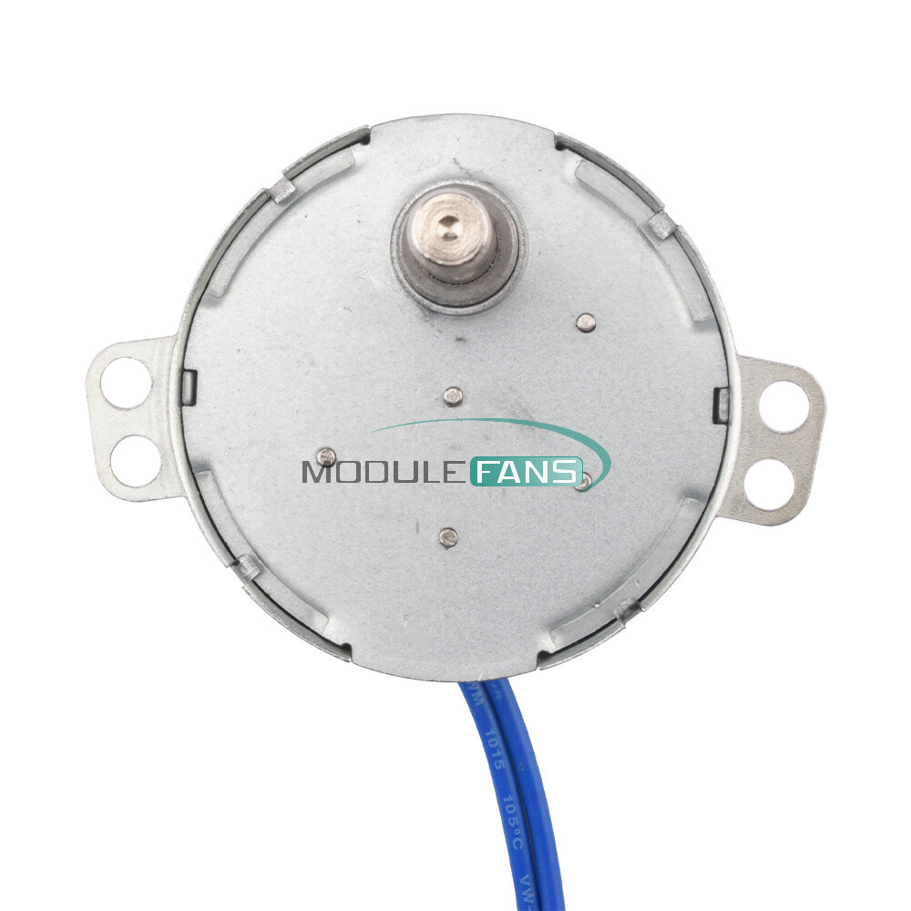 TYC-50 AC 12V/110V/220V Synchronous Motor 2.5/3/5/6RPM 4W 50/60Hz For Microwave